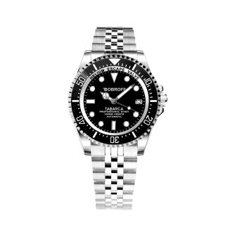 BOBROFF BF0001-BFSTJ zegarek męski szary 44 mm