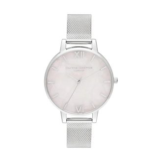 Olivia Burton OB16SP18 zegarek damski srebrny 38 mm