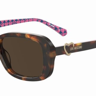 SUNGLASSES LOVE MOSCHINO WOMEN MOL060S05L557 (Lens/Bridge/Temple) 55/14/145 mm)
