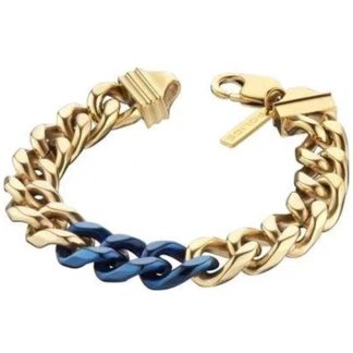 BRACELET POLICE MAN PJ25685BSG03L (21CM )