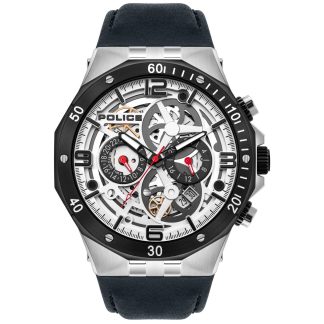 Police PL16065JSTB04 zegarek męski czarny 46 mm