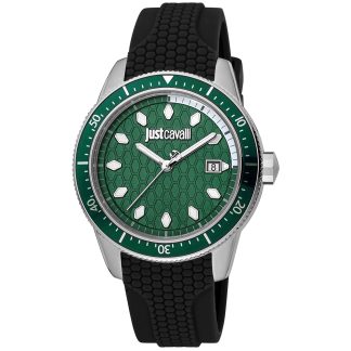 Just Cavalli JC1G179P0015 zegarek męski szary 42 mm