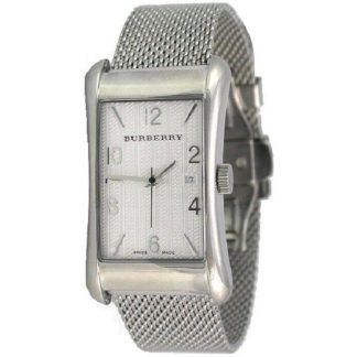 BURBERRY BU3004 zegarek męski szary 33 mm
