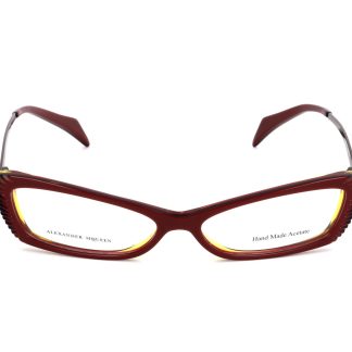 GLASSES ALEXANDER MCQUEEN WOMAN AMQ4163W0B (Lens/Bridge/Temple) 52/14/145 mm)