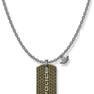 NECKLACE POLICE MAN PJ26565PSQG03 (70CM )