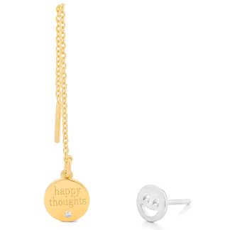 EARRINGS SECRECY WOMEN E8216CDAWW900 (5CM )
