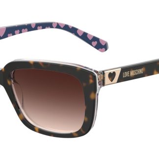 SUNGLASSES LOVE MOSCHINO WOMEN MOL042S086F3H (Lens/Bridge/Temple) 53/17/145 mm)
