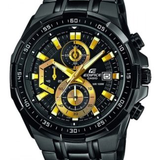 Casio Edifice EFR-539BK-1AVUEF – Sportowa Moc i Elegancja Ciemności