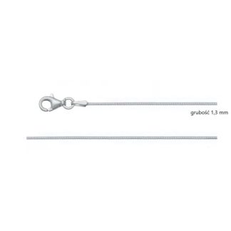 łańcuszek snake   grubość 1,3 mm
