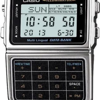 Casio Vintage DBC-611-1DF – "Data Bank" w Stylu Retro-Future