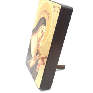 święta rita -patronka spraw beznadziejnych  ikona  16 cm *12 cm