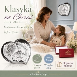 Dewocjonalia pamiątka obrazek z madonną  14,5*12,5 cm