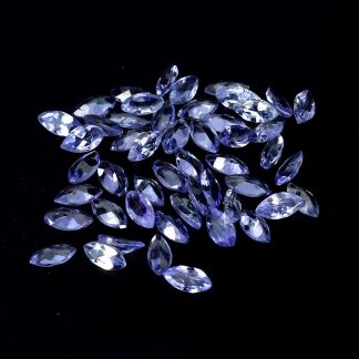 Tanzanity 49 sztuk kamienie naturalne 5.35ct